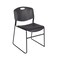 Cain Rectangle Tables > Training Tables > Cain Training Table & Chair Sets, 72 W, 24 L, 29 H, Maple MTRCT7224PL44BK - alternate 3